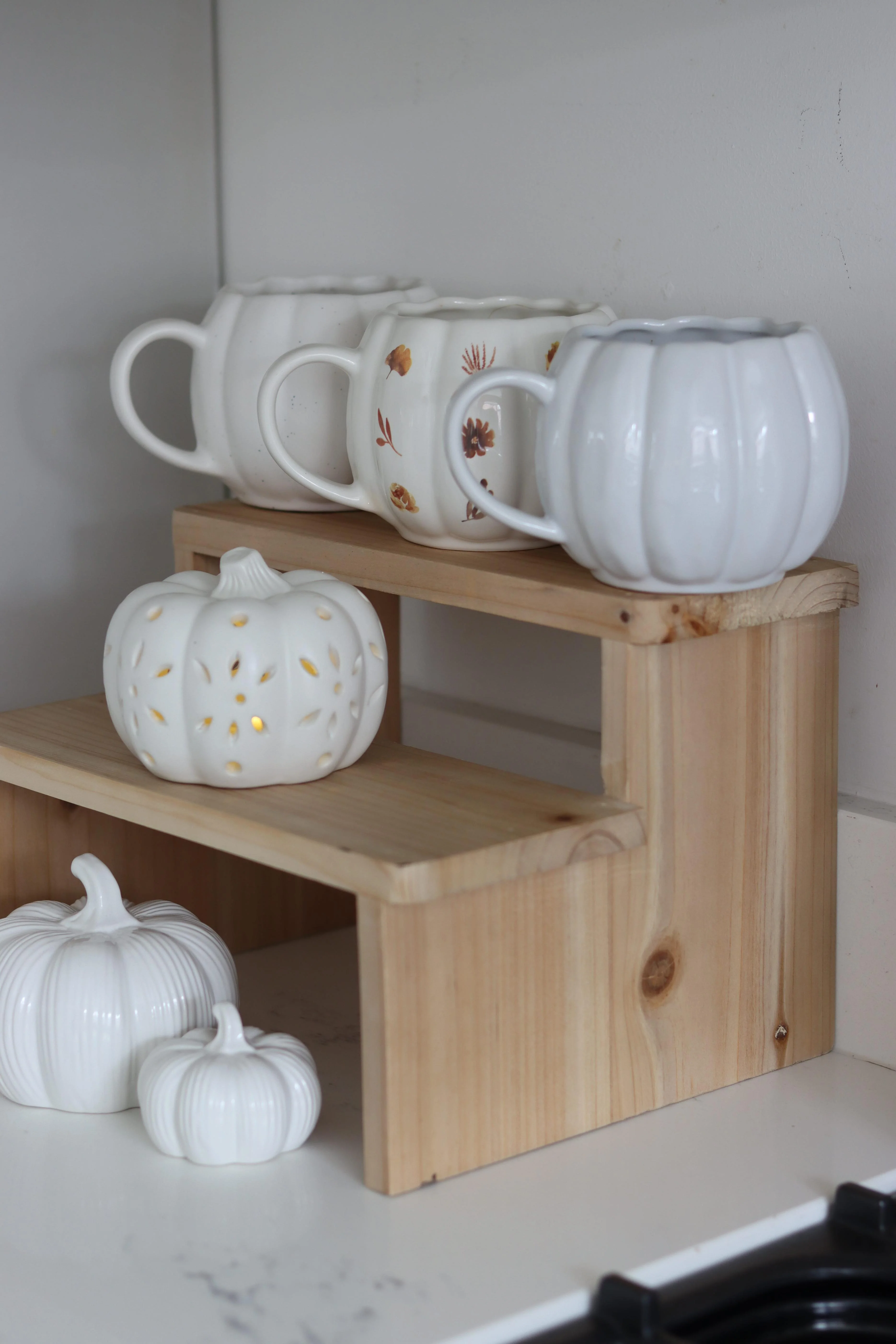 Two Tier Display Stand - Natural - Image 3