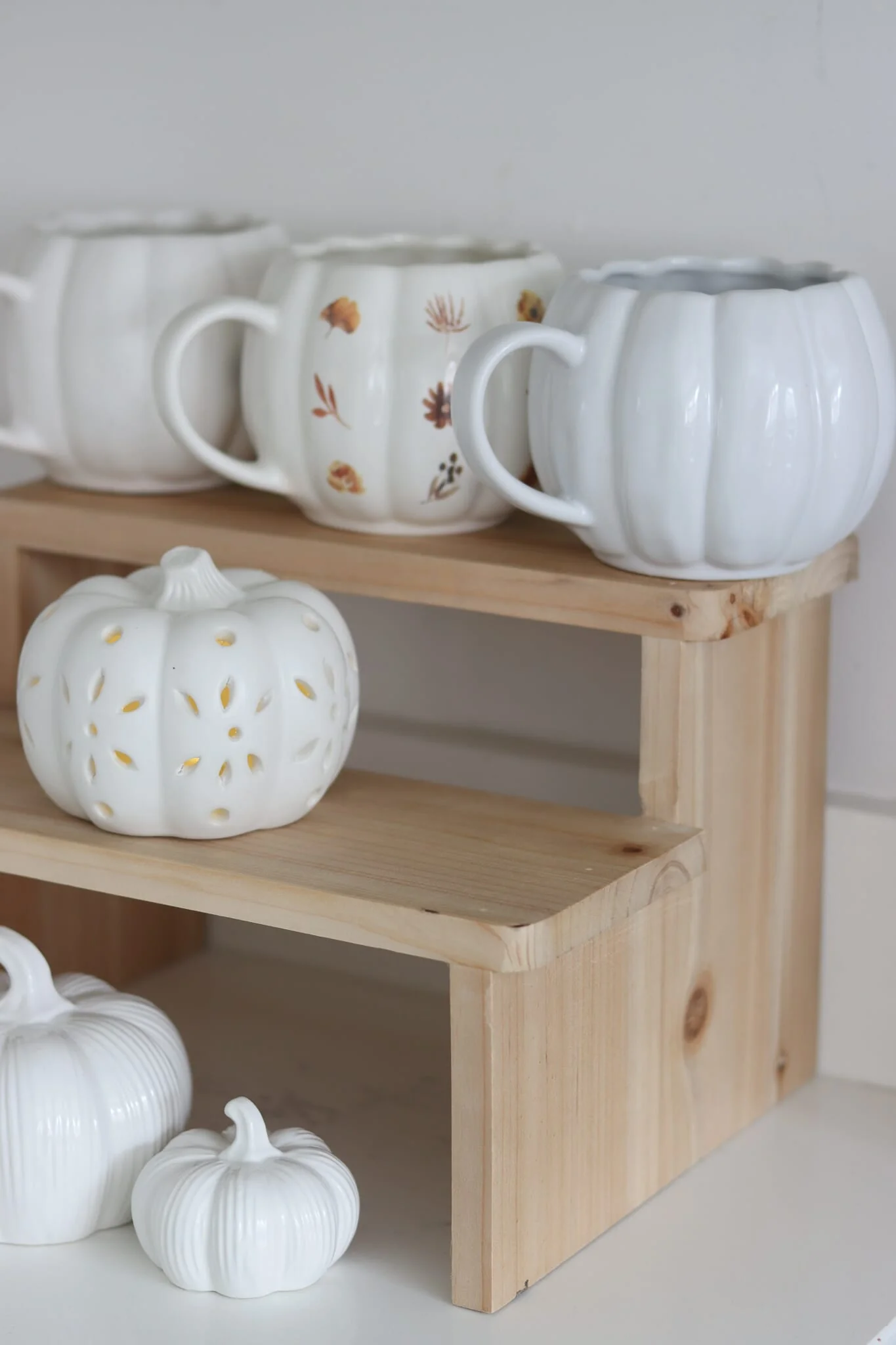Two Tier Display Stand - Natural - Image 4