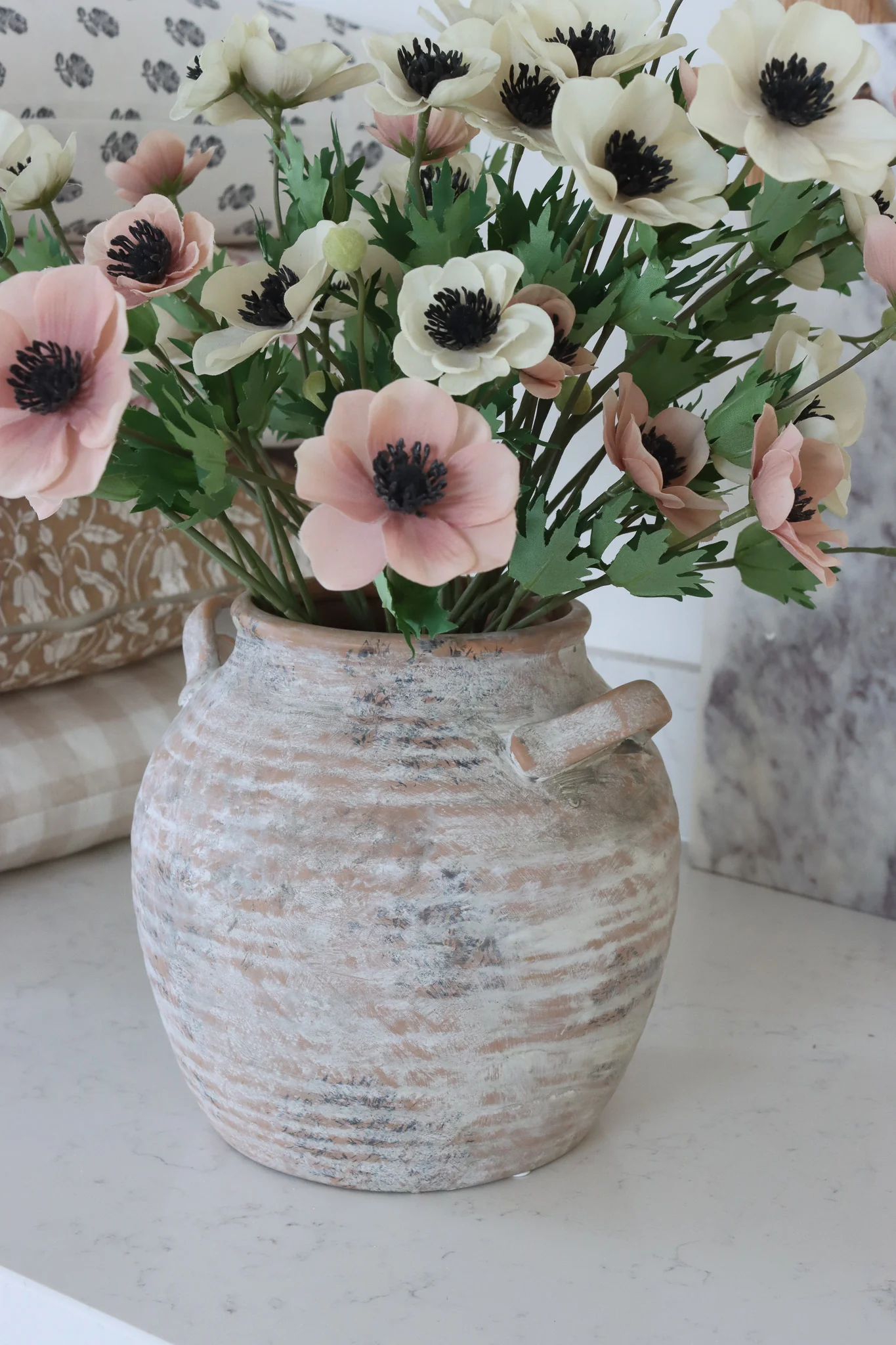 Weathered Stone Vase - Image 4